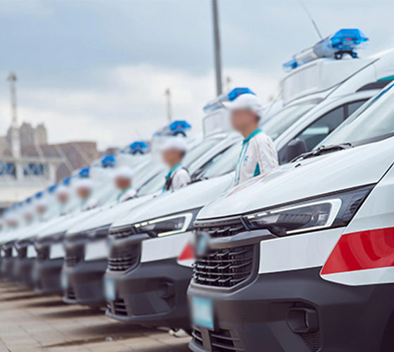 多伦县服务车队展示